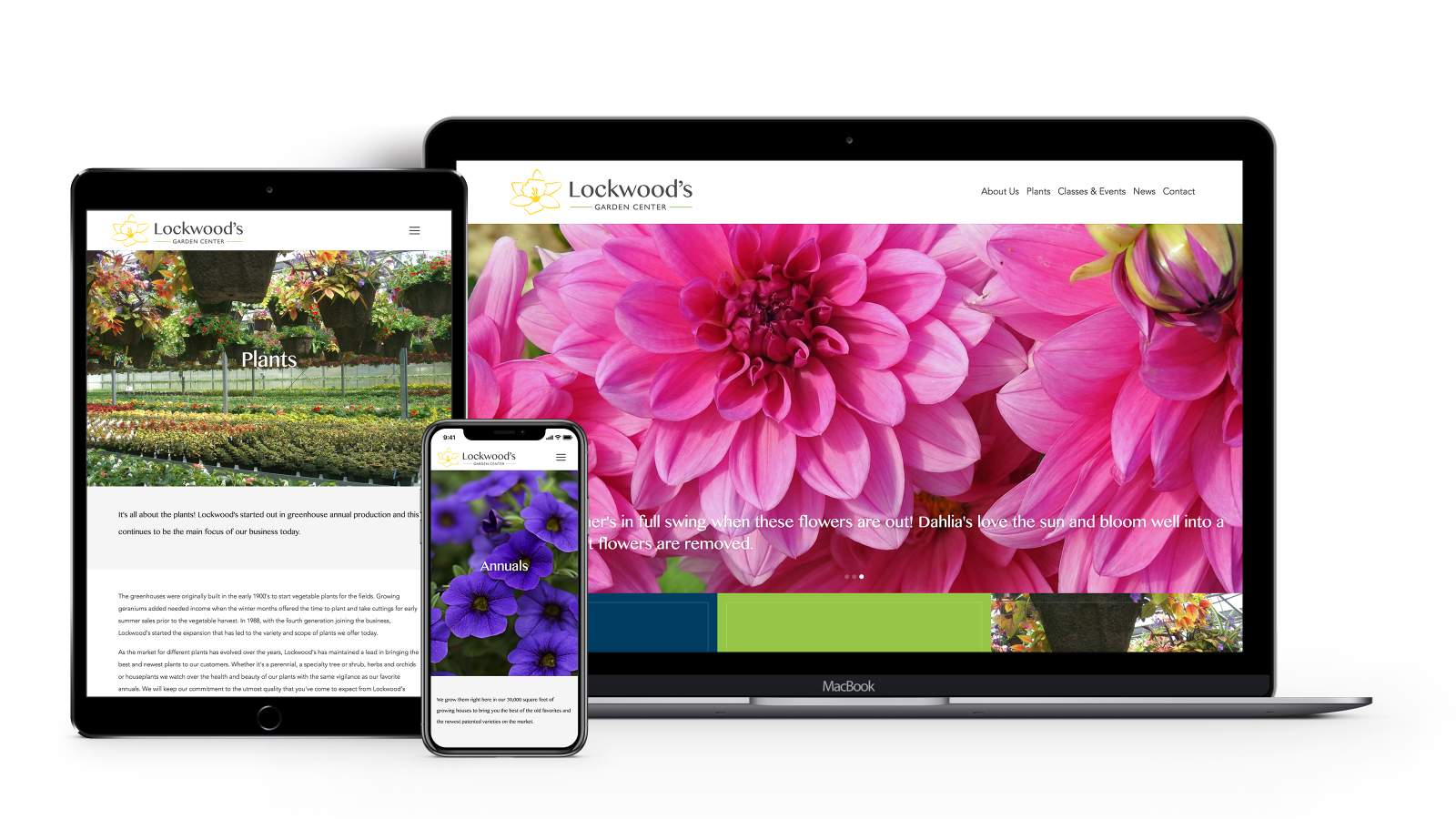 Lockwood's Garden Center Laptop/Tablet/Phone