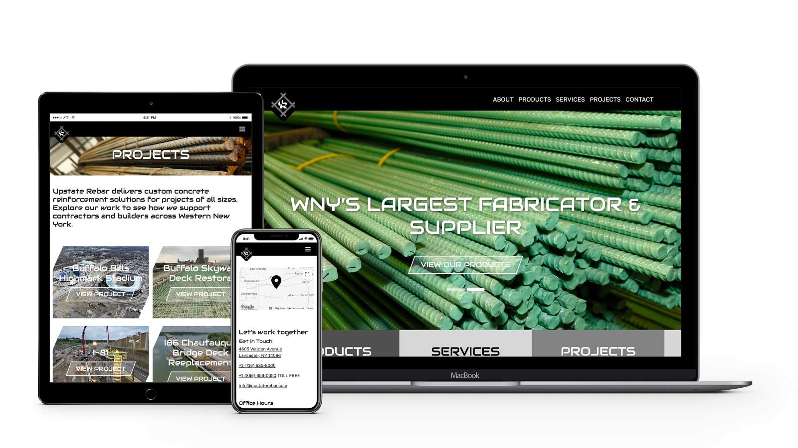 Upstate Rebar Laptop/Tablet/Phone