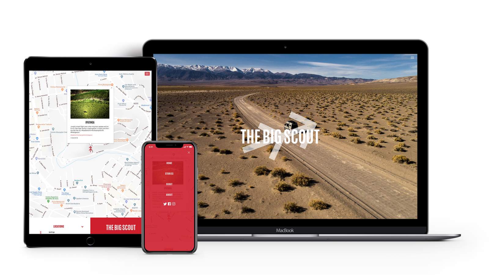 The Big Scout Laptop/Tablet/Phone