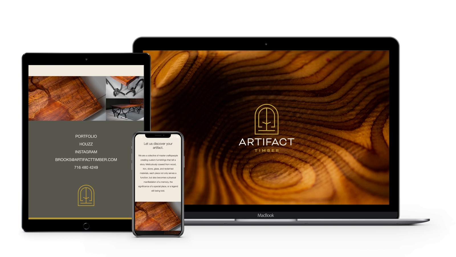 Artifact Timber Company Laptop/Tablet/Phone