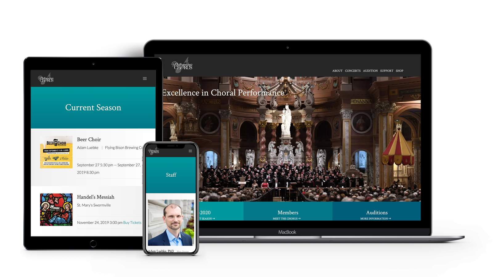 Buffalo Philharmonic Chorus Laptop/Tablet/Phone